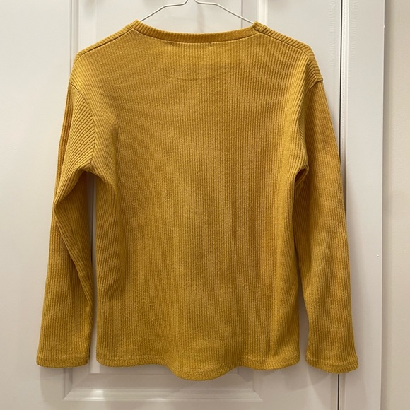 Mustard Yellow sweater from Korean brand by pink, size S - Picture 2 of 5